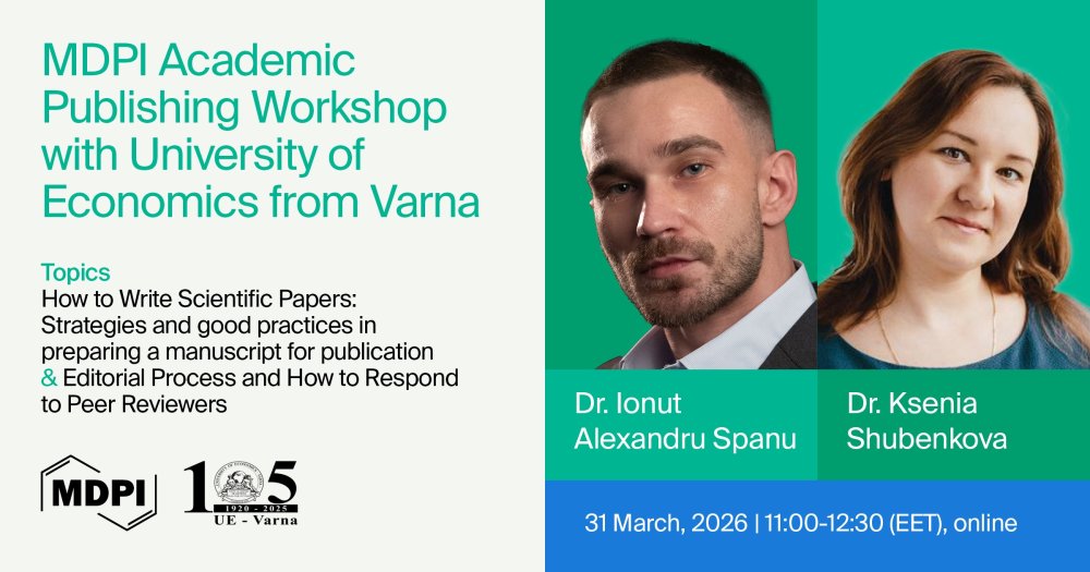 MDPI Academic Publishing Workshop