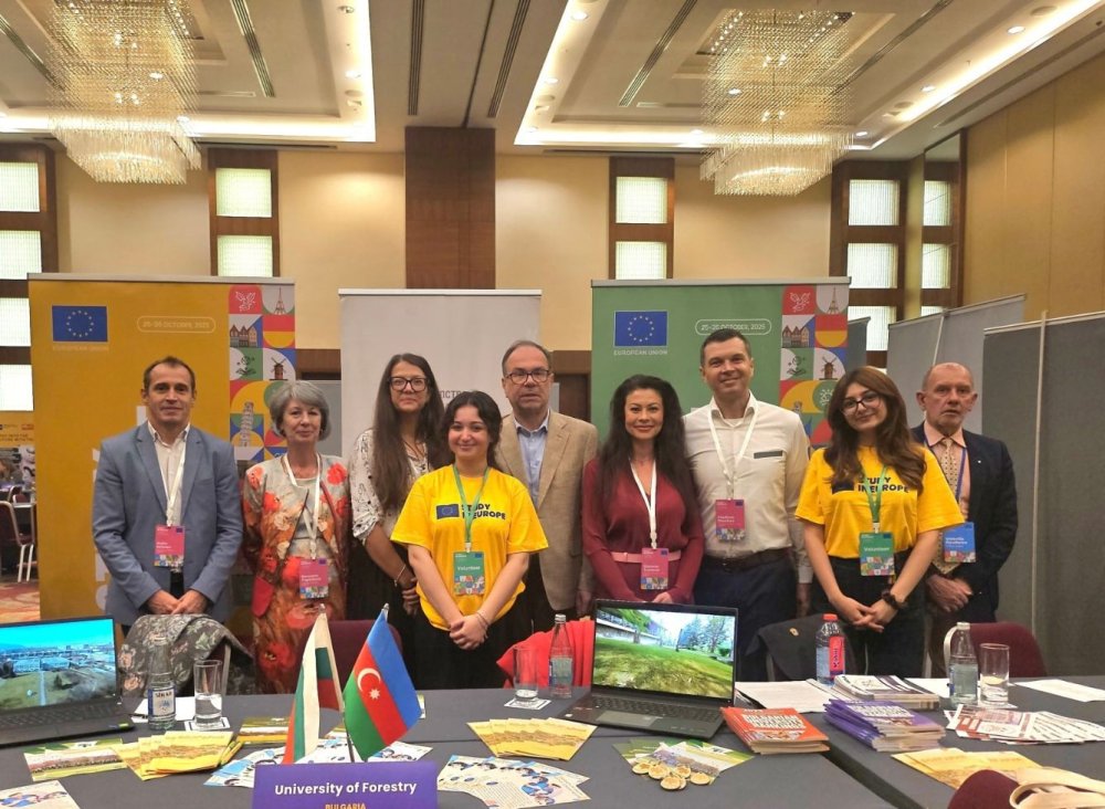 UE – Varna presented its academic programs at the international educational exhibition “Stud...