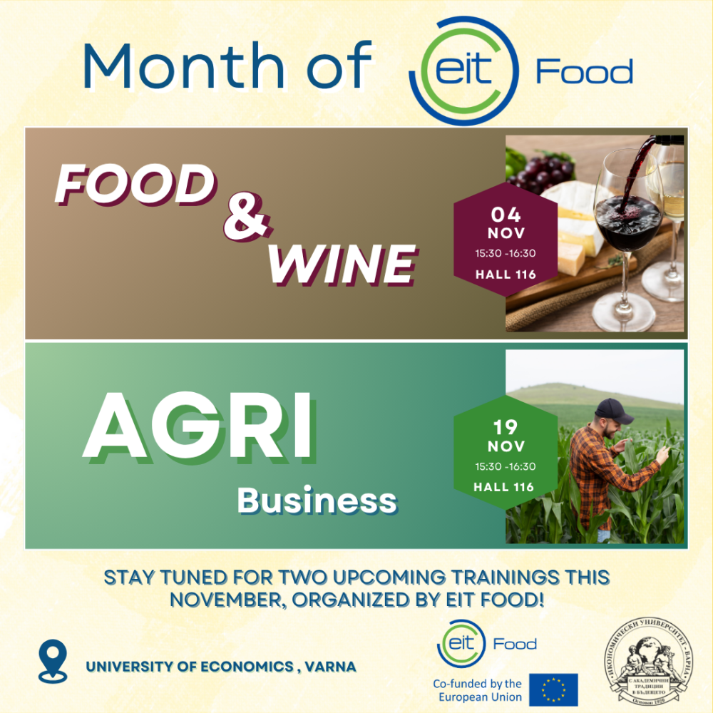 November – The EIT FOOD Month at the University of Economics – Varna
