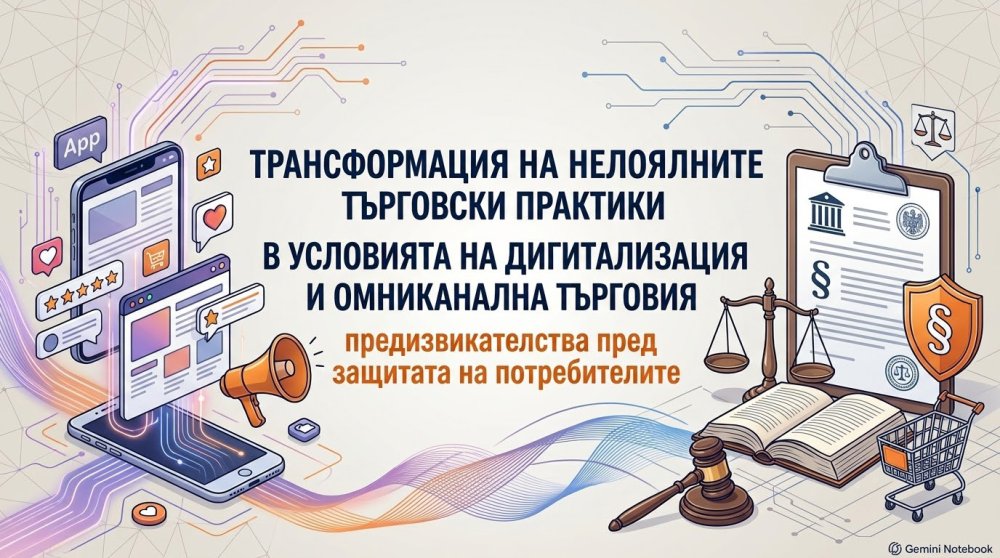 Публична лекция "Трансформация на нелоялните търговски практики в условията на дигитализация...