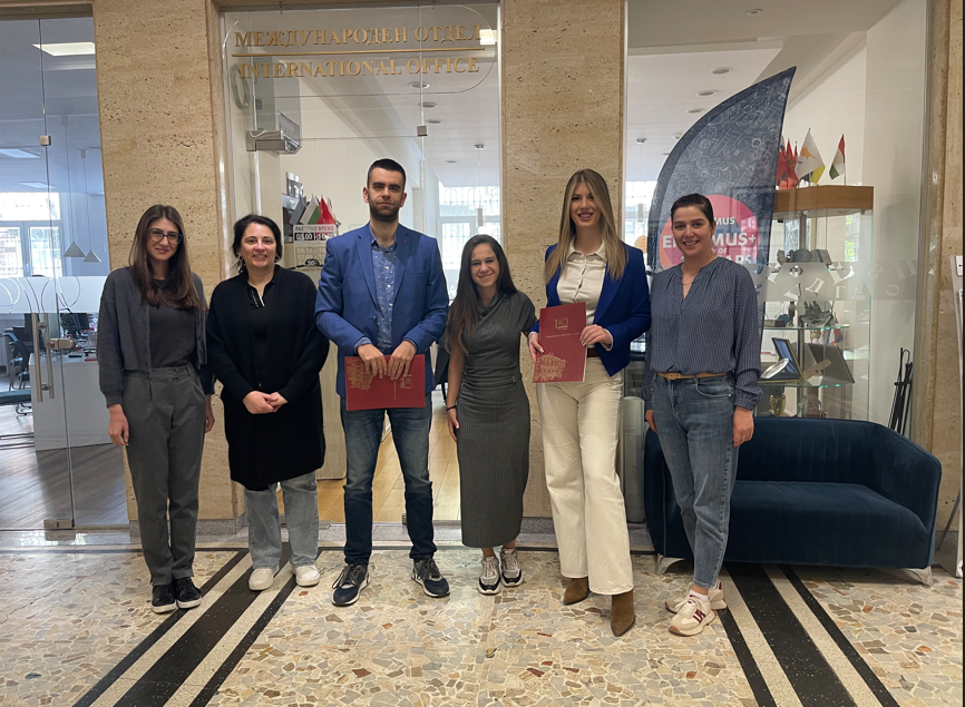 Representatives from the Faculty of Business Economics and Law in Bar, University of Adriati...