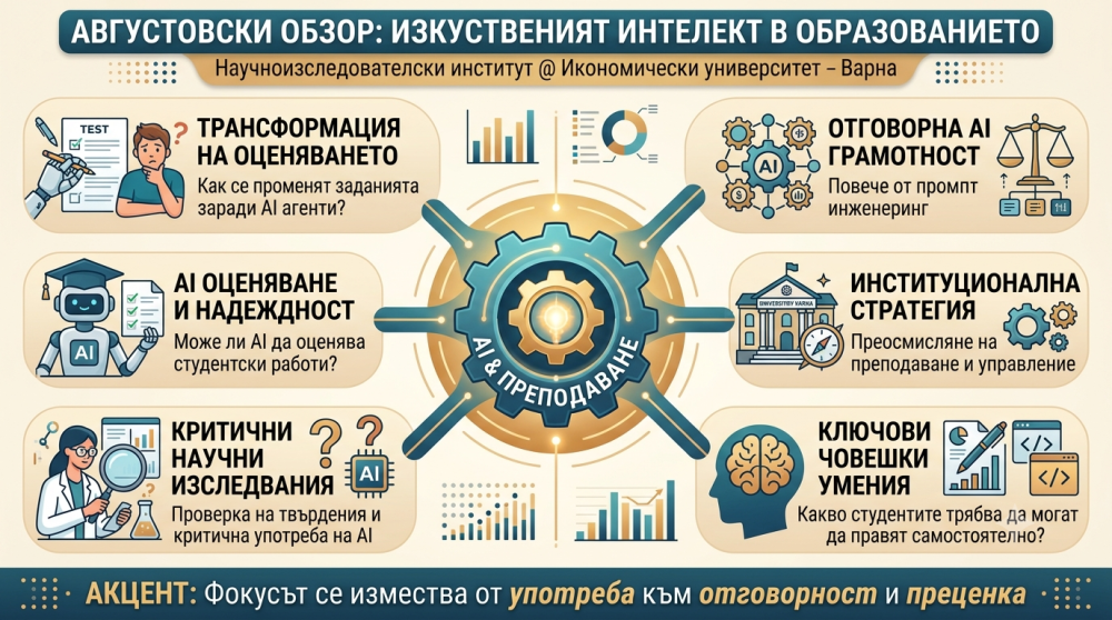 Какво обсъждахме в блога на НИИ през август?