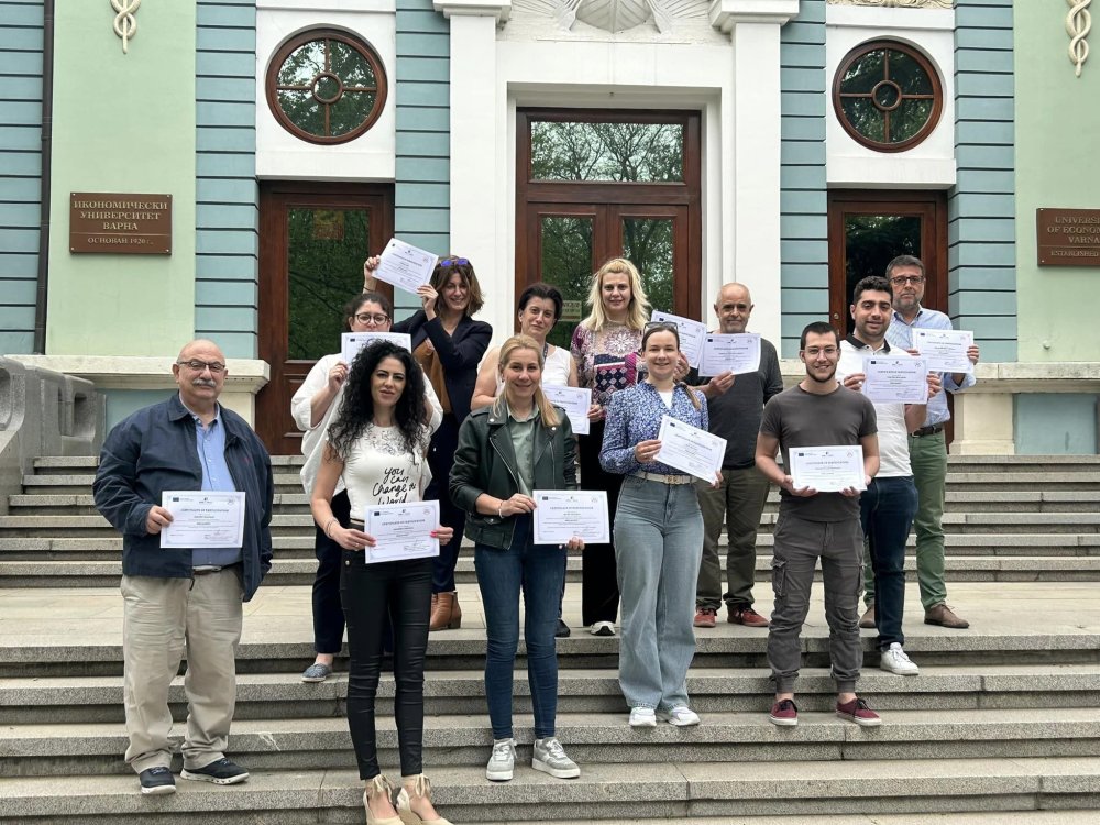 UE-Varna welcomed five European universities and the European Association of Erasmus Coordinators - partners in the DEELforHOST project