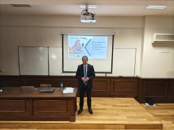 Благовест Маламов с участие в инициативата "Практиката в образованието" на катедра "Финанси" 2