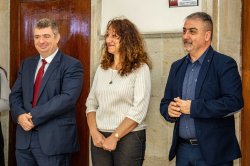 Официално беше открит студентски кът, оборудван от „Адрес недвижими имоти“ АД, в Икономическ... 2