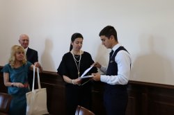 Церемония по връчване на награди - конкурс за есе "Медиацията в моите представи" 4