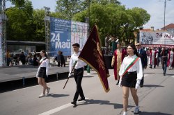 Икономически университет – Варна по традиция се включи в празничното шествие за 24 май