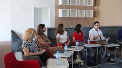 Среща между представители на Икономически университет – Варна, Агенцията за икономическо развитие – Варна и чуждестранни партньори