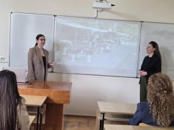 Преглед на студентската научна дейност към катедра "Индустриален бизнес и логистика"