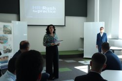 Закриващо събитие на второто издание на студентското състезание "HR: Rush for Practice"