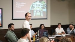 University of Economics – Varna welcomed the incoming students within the "Erasmus+" programme for the winter semester of the academic year 2023/2024