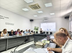 Участие на докторанти от катедра „Информатика“ в кръгла маса по проект „ИнтегрИТи“ в Шумен 1