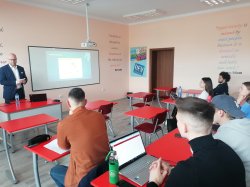 Guest-lecturer from Germany participates in a number of events at UE – Varna