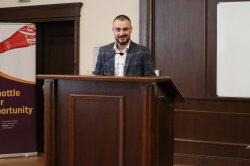 Закриващо събитие на първото издание на състезанието "HR: Rush for Practice" се проведе в ИУ – Варна