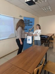 KBC Global Services на посещение пред студенти от спец. "Финанси"