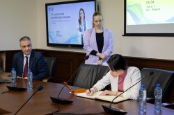 Отворена среща-дискусия "От залата към житейските победи – Невяна Владинова и силата на спорта"