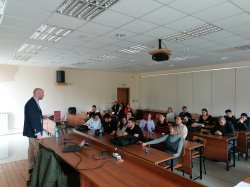 Guest-lecturer from Germany participates in a number of events at UE – Varna