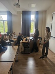 Information session at the College of Tourism – Varna about "Erasmus+" programme 2