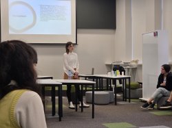 В Икономически университет – Варна се проведе Бизнес тренинг с Калина Иванова, Мениджър продажби на THALLODERMA