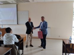 Гост-лектор от Германия участва в редица събития на ИУ – Варна