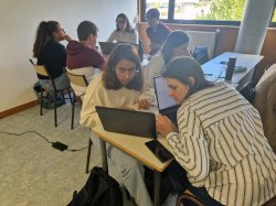 Преподавател от ИУ – Варна проведе успешно серия лекции по дистрибуционни практики за стартъпи пред магистри от Université Savoie Mont Blanc – Франция