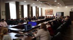 Икономически университет – Варна посреща входящите студенти по програма "Еразъм+" за летен семестър на академичната 2023/2024 година