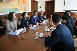 Chinese HEI visit at University of Economics – Varna and discussion of educational opportunities for Chinese students