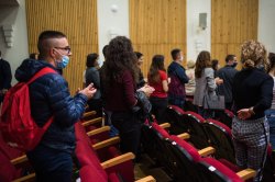 Лекция на президента на Република България Румен Радев в ИУ – Варна 