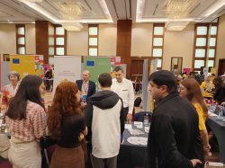 UE – Varna presented its academic programs at the international educational exhibition “Stud... 13