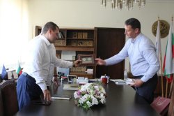 Работна среща между ректора на Икономически университет – Варна и кмета на Русе