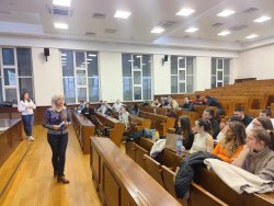KBC Global Services представиха лекция на тема "Ефективна борба с прането на пари" пред студенти от ИУ – Варна