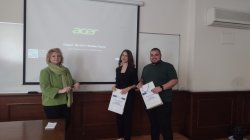 Преглед на студентската научна дейност към катедра "Стокознание"