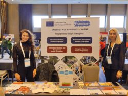 University of Economics – Varna took place in the prestigious international educational exhibition IEFT 2023 in Turkey