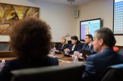 Среща с представители на Европейската комисия в ИУ – Варна