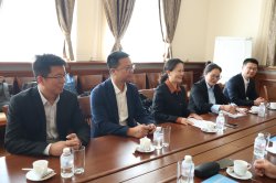 Делегация от китайското висше училище Hunan Railway Professional Technology College посети Икономически университет – Варна