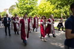 Икономически университет – Варна по традиция се включи в празничното шествие за 24 май