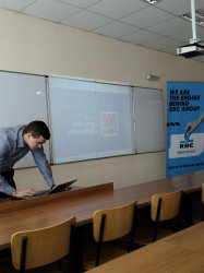 KBC Global Services на посещение пред студенти от спец. "Финанси"