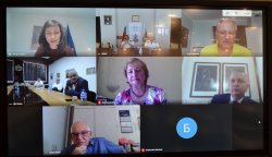 Виртуална среща на еврокомисар Мария Габриел с академичните ръководства на висши училища във Варна