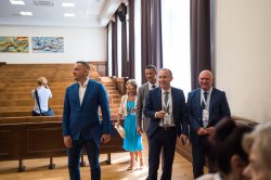Министърът на образованието и науката проф. д-р Галин Цоков посети Икономически университет – Варна 