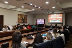 Икономически университет – Варна приветства входящи студенти по програма "Еразъм+" за летен семестър на академичната 2024/2025 година
