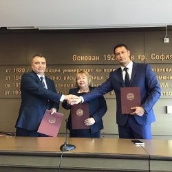 Клъстер в областта на финансите и счетоводството между ИУ – Варна, УНСС и СА „Д.А. Ценов“ 


