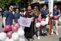 Икономически университет – Варна по традиция се включи в празничното шествие за 24 май