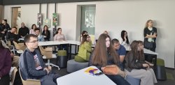 Среща на студенти от Финансово-счетоводен факултет с представители на практиката 4