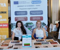 University of Economics – Varna took place in the prestigious international educational exhibition IEFT 2023 in Turkey