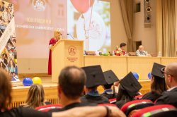 Тържествена промоция за връчване на дипломи на студенти от Випуск 2022 г., Колеж по туризъм – Варна при ИУ – Варна, 31 май 2022 г.