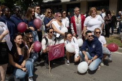 Икономически университет – Варна по традиция се включи в празничното шествие за 24 май