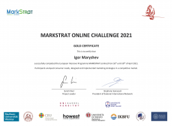 Златни медали за студенти от ИУ – Варна в Dukenet Spring Markstrat Challenge’2021