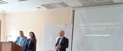 Guest-lecturer from Germany participates in a number of events at UE – Varna