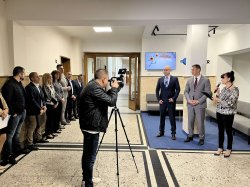 Официално откриване на комуникативен кът за студентите – дарение от ИКТ Клъстер – Варна, за Икономически университет – Варна 

