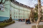 Garden of the main building University of Economics – Varna